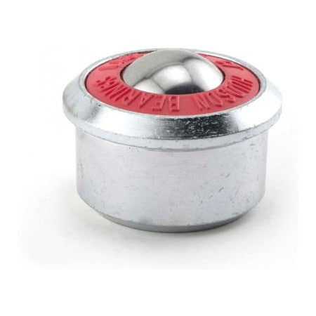 Hudson Bearings Hudson Bearing Heavy Duty 1-3/16 Carbon Steel with Plastic Cover Drop-In Ball Transfer HDBT-1 3/16CS